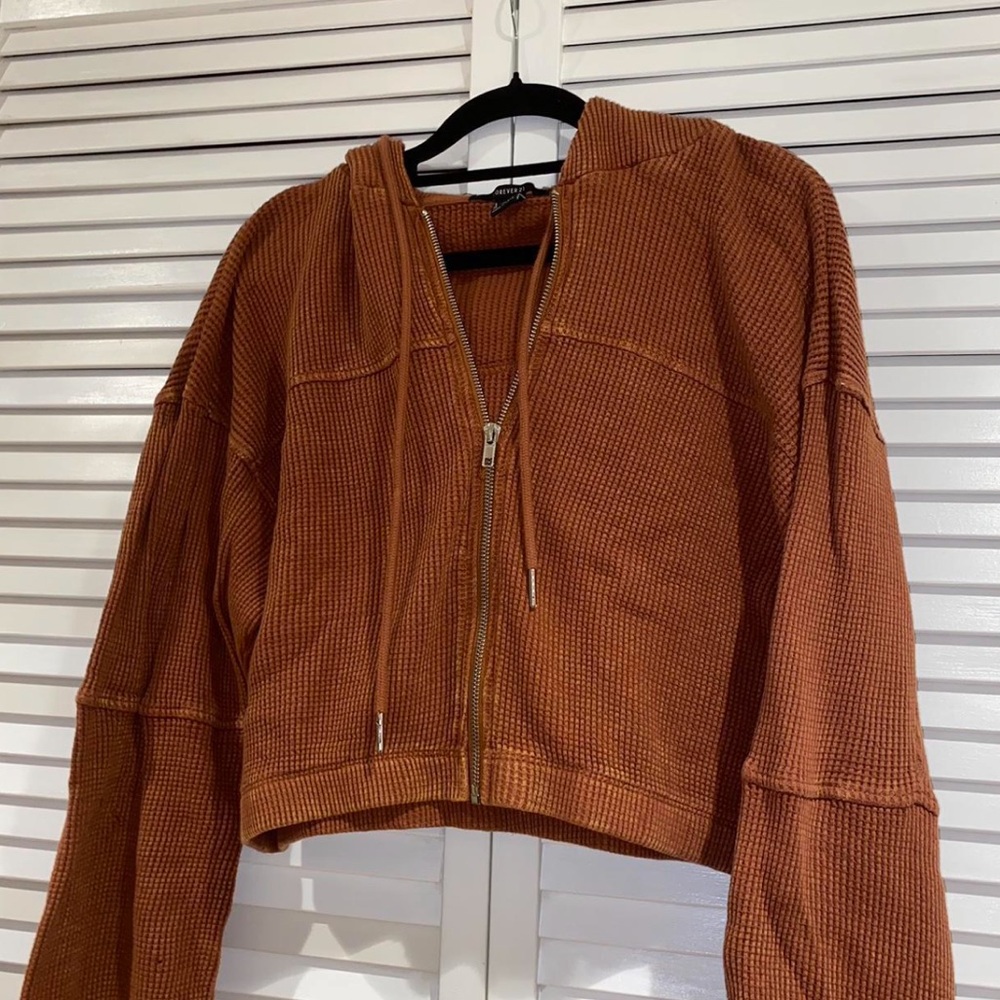 Forever 21 Cropped Hoodie